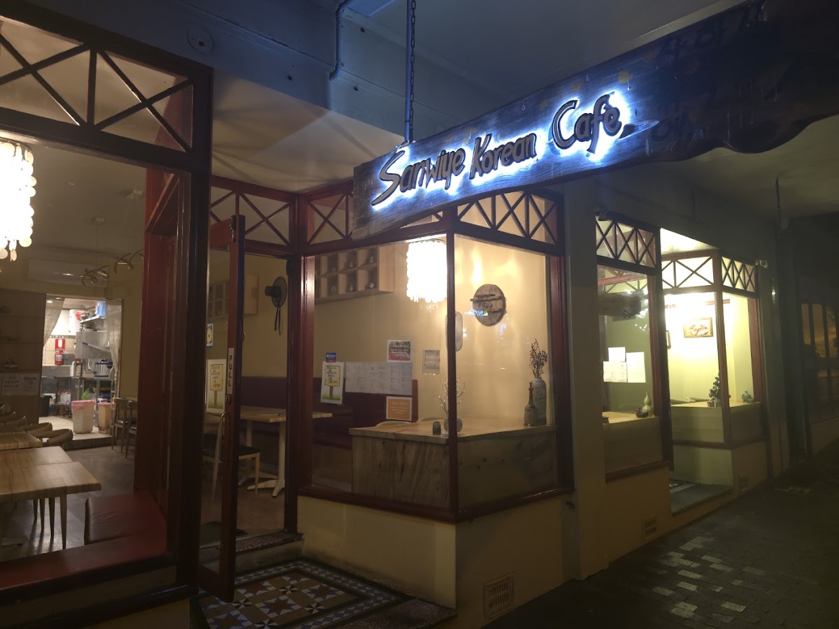 Sanwiye Korean Restaurant.